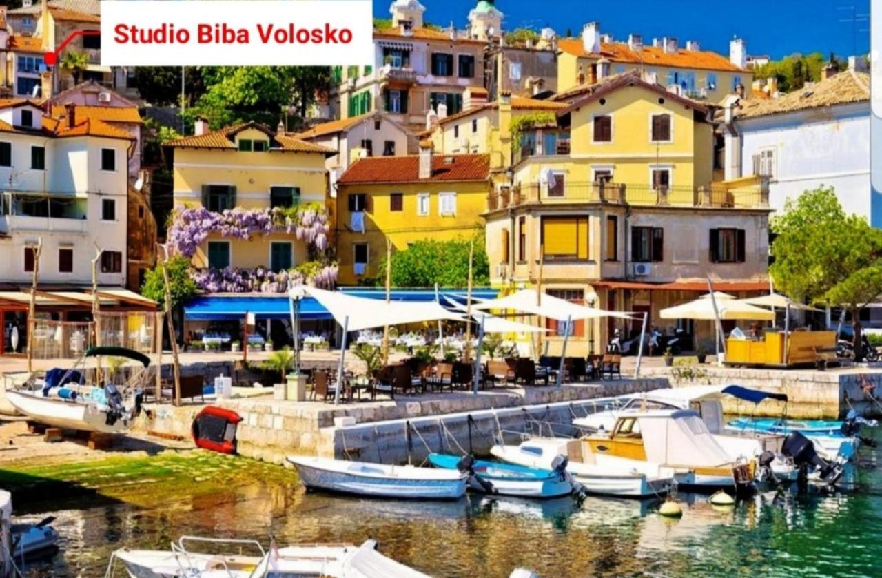 Studio Biba Volosko Opatija Buitenkant foto